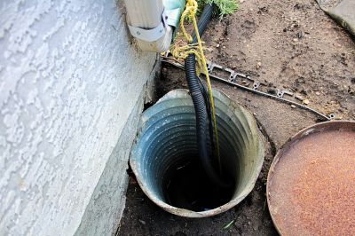 Basement Drainage Installation in Manchester, NH
