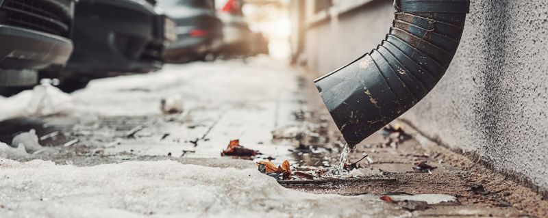 Winter Drainage Challenges